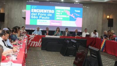 En la plenaria del Foro de Sao Paulo no permitieron medios de comunicación.