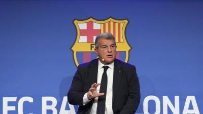 Joan Laporta, presidente del FC Barcelona.