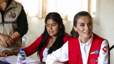 La visita de la reina Letizia a Chimaltenango ha sido el penúltimo acto de su agenda en Guatemala.