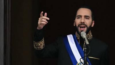 Bukele concedió una entrevista al periodista estadounidense Carlson Tucker.