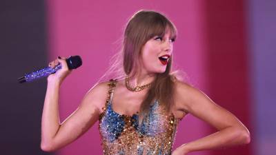 Taylor Swift durante un concierto en el Sofi stadium en Inglewood, California, el pasado 7 de agosto.