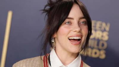 Billie Eilish, de 23 años, es una de las artistas juveniles del momento.