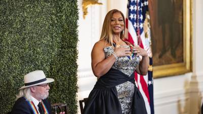 La cantante y actriz estadounidense Queen Latifah.
