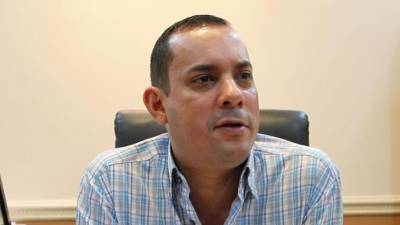 El exalcalde de La Ceiba Carlos Alejandro Aguilar.