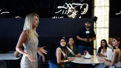 Rebeca Rodríguez, Miss Honduras Universo 2022, compartió junto con las aspirantes a la corona de la edición 2023.