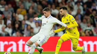 Fede Valverde le dio un golpe a Álex Baena tras el final del Real Madrid vs Villarreal.
