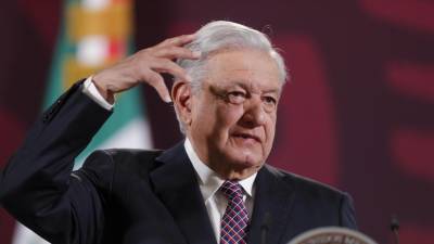 López Obrador se encontraba en el Palacio Nacional cuando ocurrió el incidente.