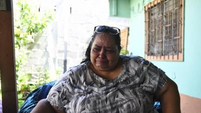 Doña Elia Amparo Paz clama para que se haga justicia por la muerte de su hijo Melvin Chávez quien fue abatido a balazos por un policía en Maryland, Estados Unidos, en septiembre.