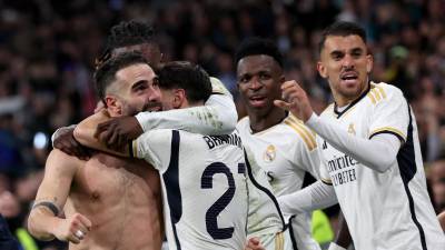 Dani Carvajal anotó el gol del triunfo en el descuento del duelo ante el Almería.