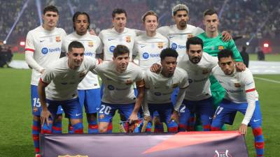 El Barcelona se medirá ante el Real Madrid el próximo domingo 14 de enero en la gran final de la Supercopa de España a disputarse en Arabia Saudita.