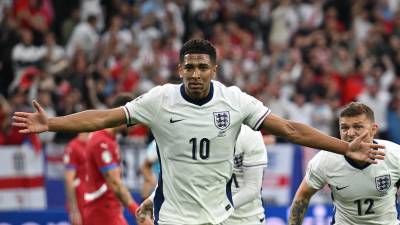 Bellingham anotó el tanto del triunfo ante Serbia.