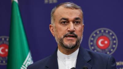 El ministro de Exteriores iraní, Hosein Amir Abdolahian, lanzó una advertencia contra Israel.