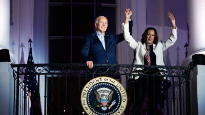 El presidente de Estados Unidos, Joe Biden, junto a la vicepresidenta Kamala Harris.