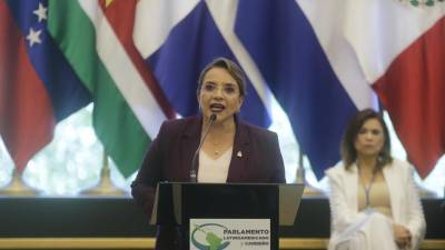 Imagen de archivo de la presidenta de Honduras, Xiomara Castro.