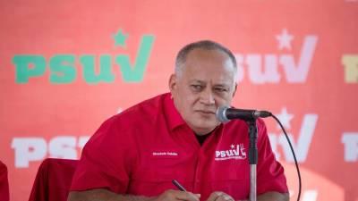 El número dos del chavismo, Diosdado Cabello.