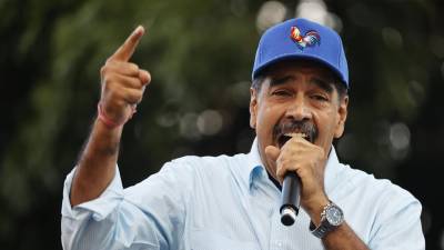 Fotografía del presidente de Venezuela, Nicolás Maduro.