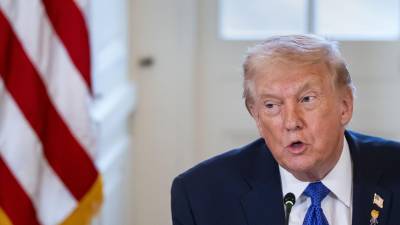 Imagen de archivo del presidente estadounidense, Donald Trump.