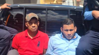 Manuel Armando Espinoza Rivera y Héctor Rogelio Turcios Valle.