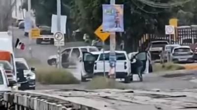 Video del momento en que atacan a Jesús Calderón en un Rolls Royce