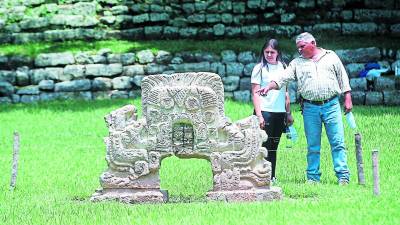 Las ruinas mayas de Copán fueron declaradas por la Unesco Patrimonio Arqueológico de la Humanidad en 1980. Fotos: Moisés Valenzuela.