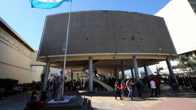 Sala legislativa del Congreso Nacional de Honduras.