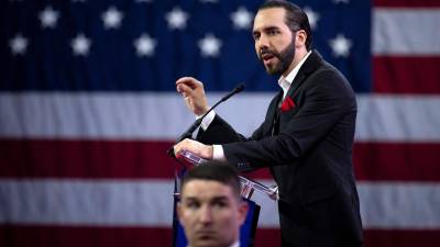 Bukele participó la semana pasada en la Conferencia de Acción Política Conservadora en Estados Unidos.