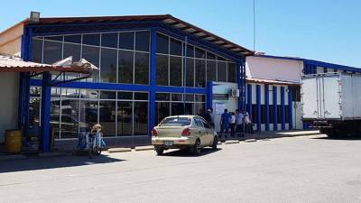 La aduana el Guasaule en Choluteca.