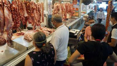 Aunque la carne de cerdo no registra nuevos aumentos, los precios actuales son altos.