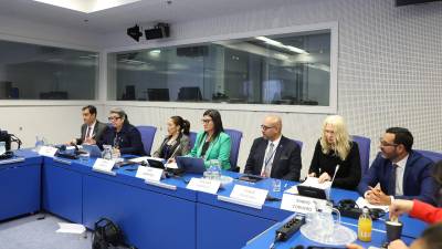 Sua Martínez, presidenta de la Corett, en Viena, Austria.