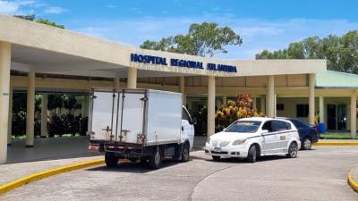 Foto referencial del hospital Atlántida de La Ceiba.