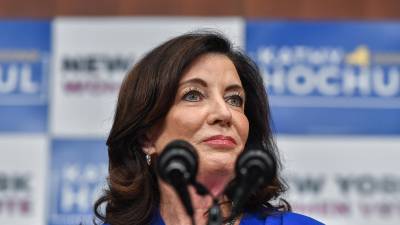 La gobernadora de Nueva York, Kathy Hochul.