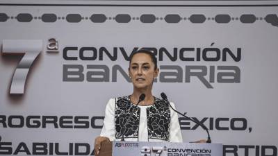 La candidata presidencial oficialista, Claudia Sheinbaum.