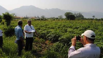 Las autoridades inspeccionaron el predio en donde se construirá la ciudad mujer.