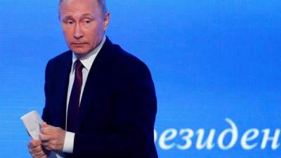 El presidente ruso, Vladimir Putin. EFE/Archivo.
