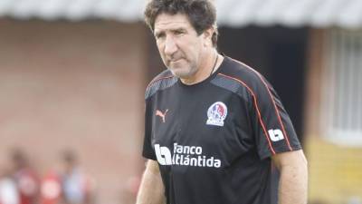 Vargas confía en lograr otro campeonato con Olimpia. Foto Ronald Aceituno.