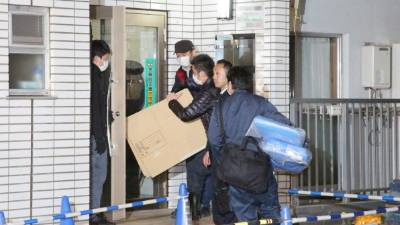 Las autoridades niponas colectaron evidencias en el lugar donde estuvo secuestrada la joven.