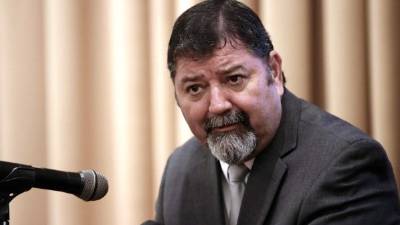 En la imagen, el ministro costarricense de Seguridad, Gustavo Mata. EFE/Archivo