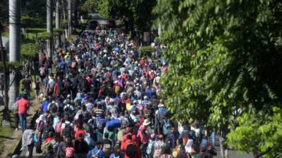 Los migrantes tendrán que atravesar el peligroso estado de Veracruz para llegar a la frontera de EEUU./AFP.