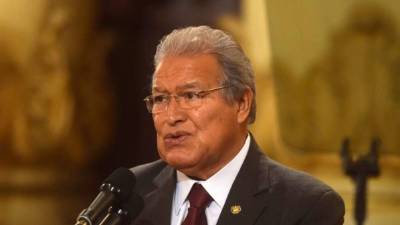 El presidente de El Salvador, Salvador Sanchéz Cerén. EFE/Archivo.