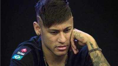 El nuevo look del brasileño.