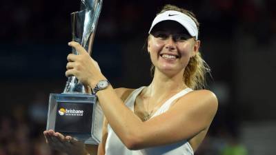 Sharapova ha comenzado con pie derecho el 2015.