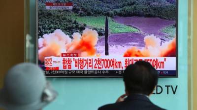 Corea del Norte lanzó ayer un misil hacia el norte de Japón, en lo que representa un desafío grave a la Comunidad Internacional, según Trump. AFP.