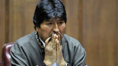 El expresidente de Bolivia, Evo Morales. AFP