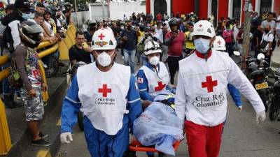 Los crímenes fueron cometidos en el sector de La Luna, en el centro de la ciudad y uno de los lugares donde se han vivido las escenas de mayor violencia desde que se iniciaron las protestas hace un mes.