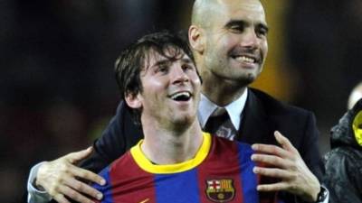 Messi y Guardiola se podrían volver a juntar en el Manchester City.