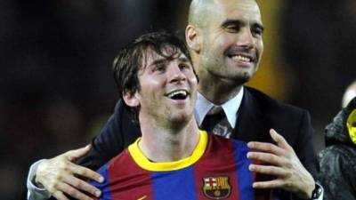 Messi y Guardiola se podrían volver a juntar en el Manchester City.