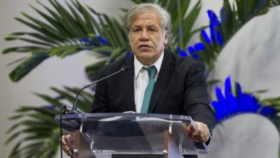 El secretario general de la OEA, Luis Almagro. AFP