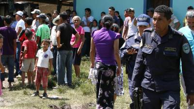 Momento en que los familiares y amigos no podían creer lo sucedido.