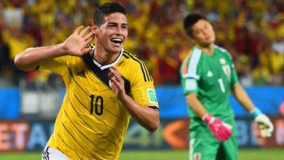 James Rodríguez fue figura en el Mundial.