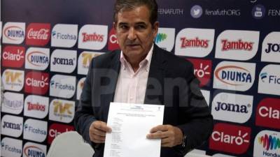 Jorge Luis Pinto convocó a 23 futbolistas para amistoso de Honduras ante El Salvador.